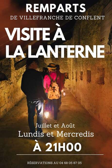 VISITES DES REMPARTS À LA LANTERNE