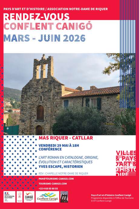 RENDEZ-VOUS PAYS D'ART ET D'HISTOIRE CONFÉRENCE - L'ART ROMAN EN CATALOGNE