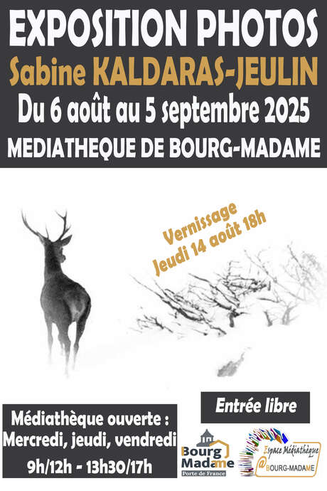 EXPOSITION PHOTO "SABINE KALDARAS-JEULIN"