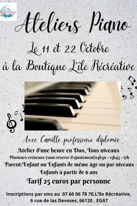 ATELIER PIANO- EGAT