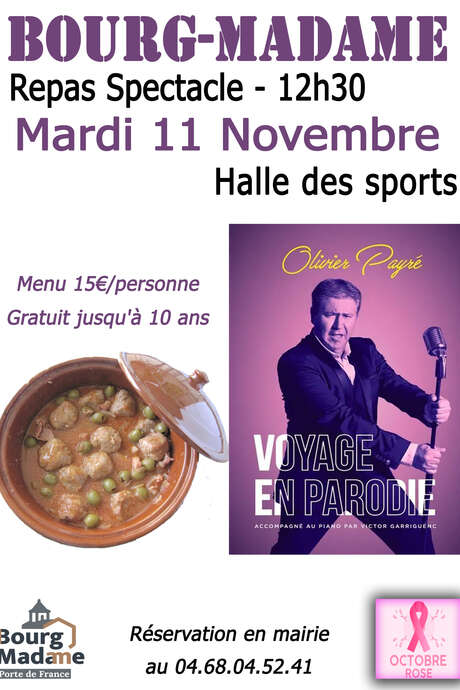 REPAS-SPECTACLE - BOURG MADAME