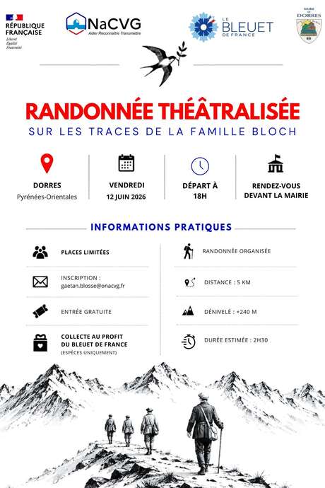 RANDONNÉE THÉATRALISÉE SUR LES TRACES DE LA FAMILLE BLOCH