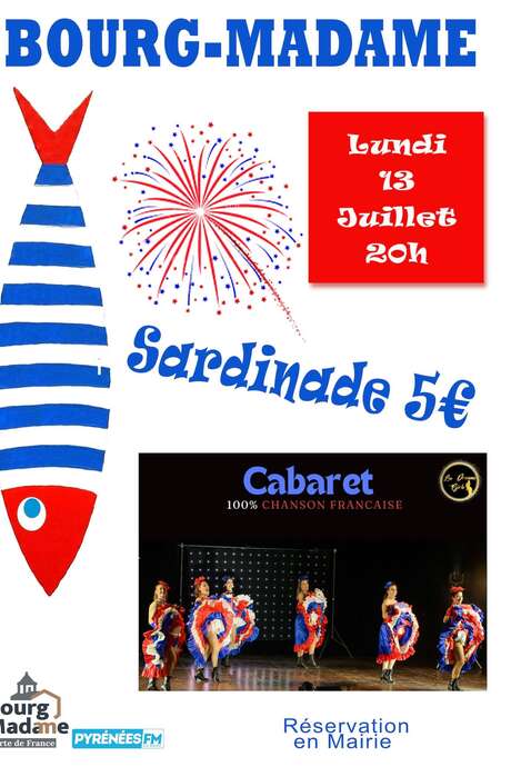 SARDINADE ET SPECTACLE - BOURG-MADAME