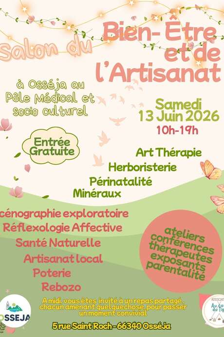 SALON DU BIEN-ÊTRE ET DE L'ARTISANAT