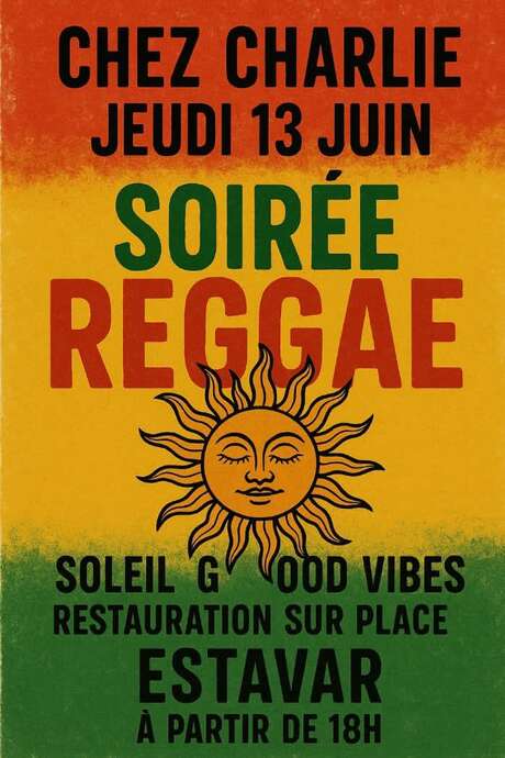 SOIRÉE REGGAE - CHEZ CHARLIE