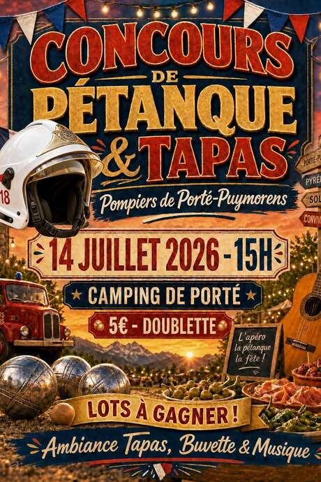 CONCOURS DE PÉTANQUE & TAPAS