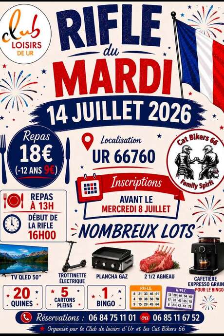 RIFLE DU MARDI 14 JUILLET - UR