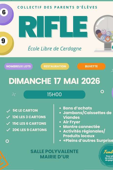 RIFLE DE L'ÉCOLE LIBRE DE CERDAGNE