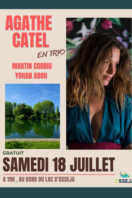CONCERT AGATHE CATEL EN TRIO AVEC MARTIN CORRIU ET YOHAN ABOU - OSSEJA