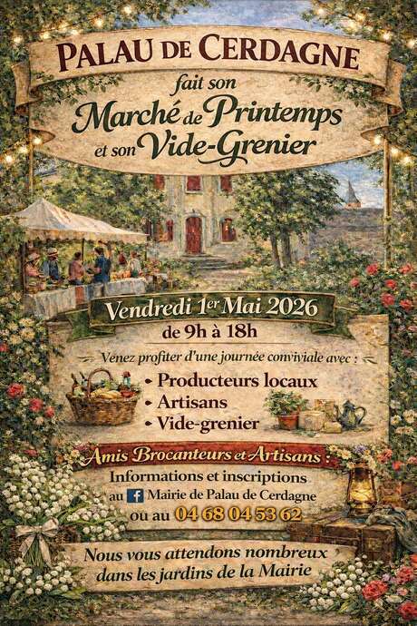 MARCHÉ DE PRINTEMPS ET VIDE GRENIER
