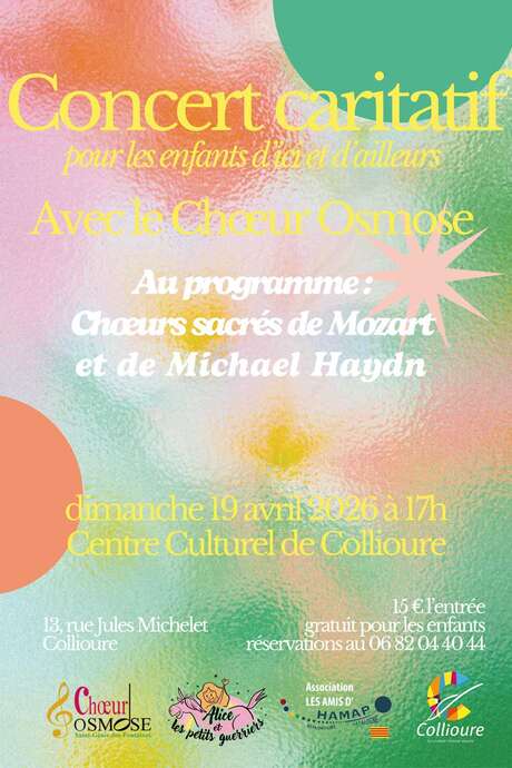 CONCERT CARITATIF POUR LES ENFANTS D'ICI ET D'AILLEURS
