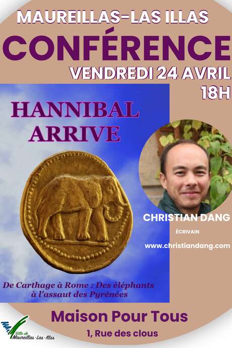 CONFÉRENCE "HANNIBAL ARRIVE" PAR CHRISTIAN DANG