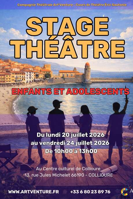 STAGE THÉÂTRE ENFANTS/ADOLESCENTS