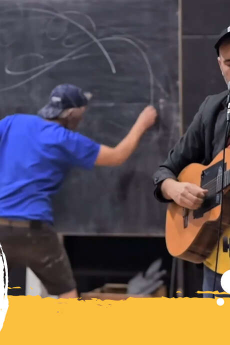 LES PETITES SCENES, SPECTACLE JEUNE PUBLIC : "DESSINER SUR LES MURS"