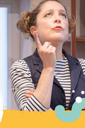 LES PETITES SCENES, SPECTACLE JEUNE PUBLIC : "QUEL DROLE DE MONDE"
