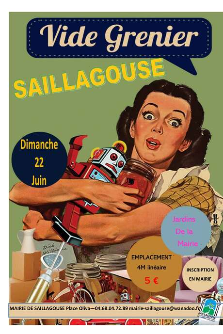 VIDE GRENIER - SAILLAGOUSE