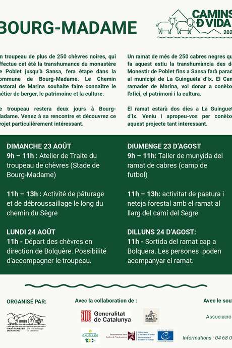 CAMINS DE VIDA - BOURG-MADAME