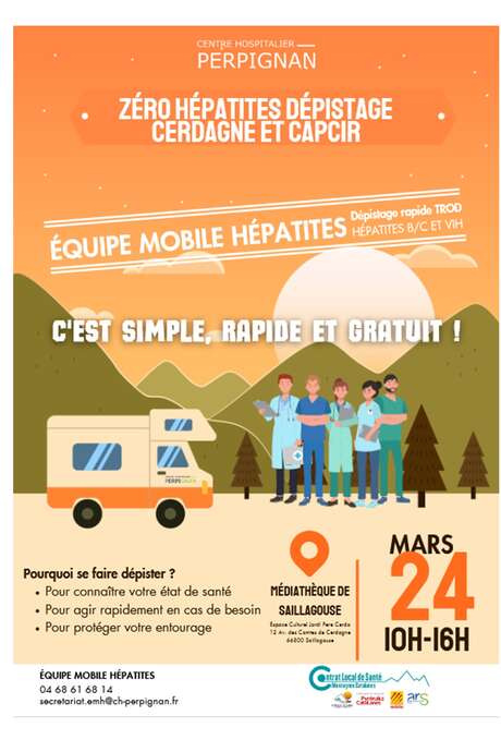ZÉRO HÉPATITES DÉPISTAGE - SAILLAGOUSE