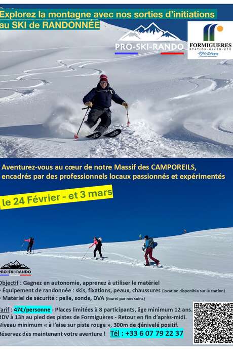 SORTIE INITIATION SKI DE RANDONNÉE