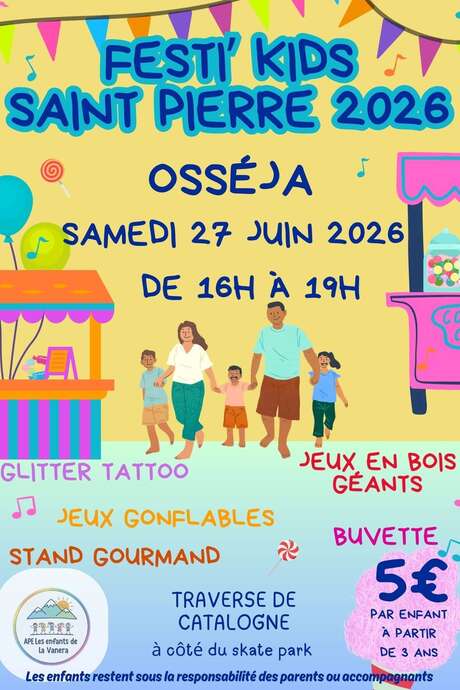 FESTI'KIDS SAINT PIERRE 2026 - OSSÉJA
