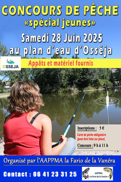 CONCOURS DE PÊCHE "SPÉCIAL JEUNES"- OSSÉJA