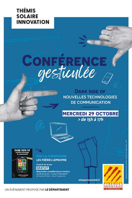 CONFÉRENCE GESTICULÉE: "DARK SIDE OF NOUVELLES TECHNOLOGIES DE COMMUNICATION"