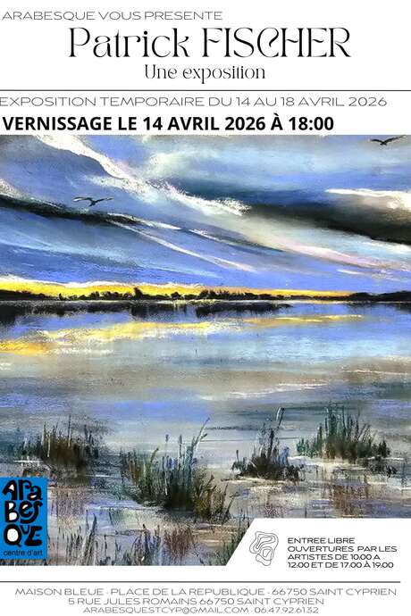 VERNISSAGE DE L'EXPOSITION "UNE EXPOSITION" - PATRICK FISCHER CHEZ ARABESQUE