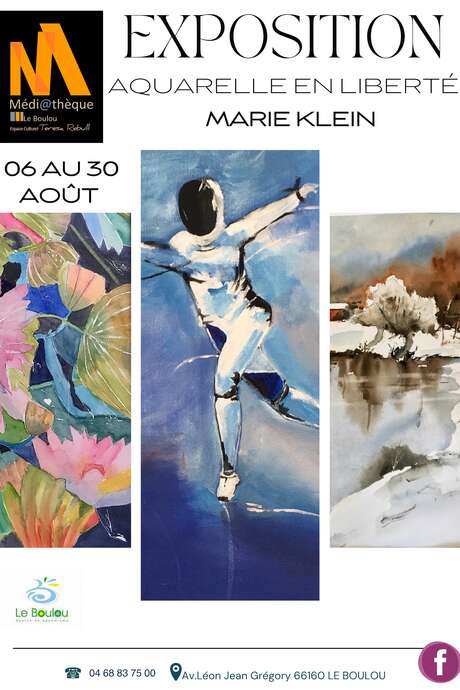 " AQUARELLES EN LIBERTÉ " MARIE KLEIN