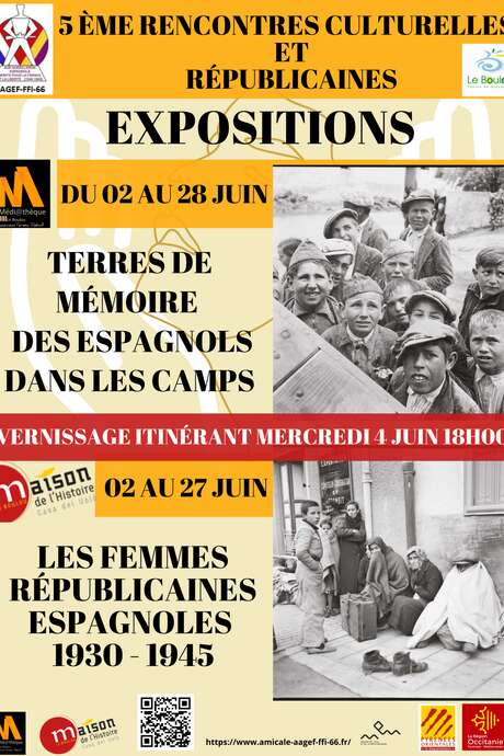 EXPOSITIONS TERRES DE MÉMOIRE LES ESPAGNOLS DANS LES CAMPS