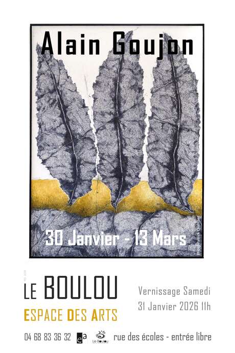 EXPO D'ALAIN GOUJON A L'EDA LE BOULOU