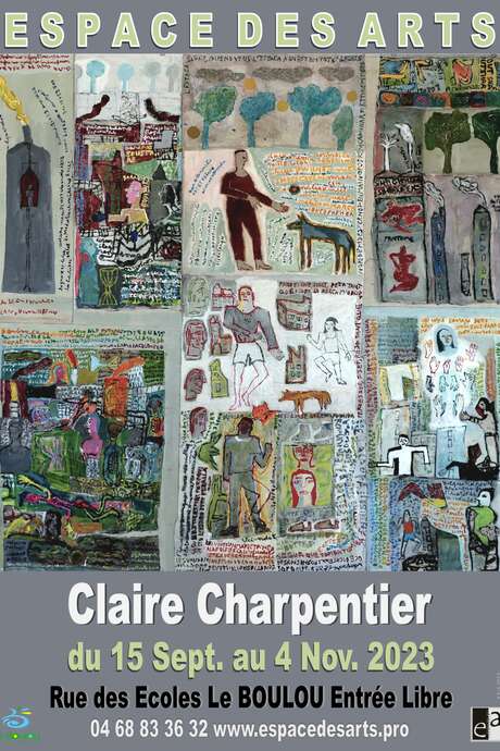CLAIRE CHARPENTIER À L'ESPACE DES ARTS