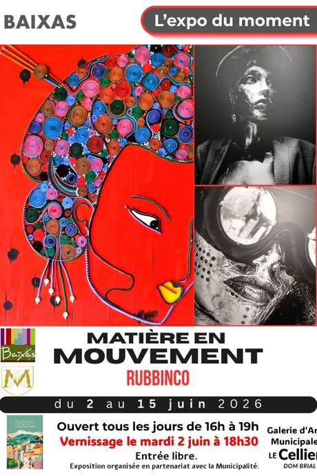 EXPOSITION MATIÈRE EN MOUVEMENT