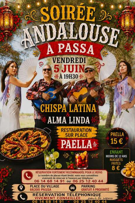 SOIRÉE ANDALOUSE
