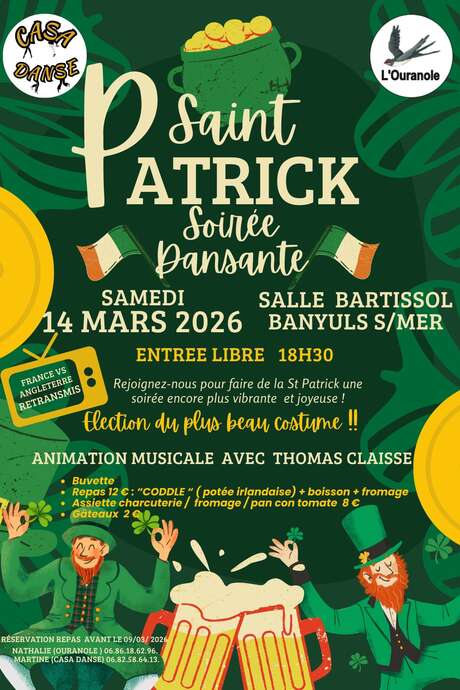 FÊTE DE LA SAINT PATRICK