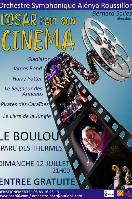 CONCERT SYMPHONIQUE - "L’OSAR FAIT SON CINÉMA"
