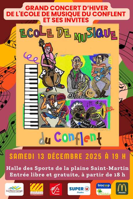 CONCERT DE L'ÉCOLE DE MUSIQUE DU CONFLENT