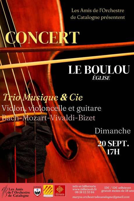 CONCERT TRIO MUSIQUE & CIE
