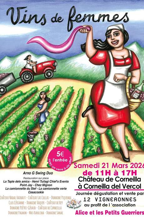 7EME EDITION VIN DE FEMMES AU CHATEAU DE CORNEILLA