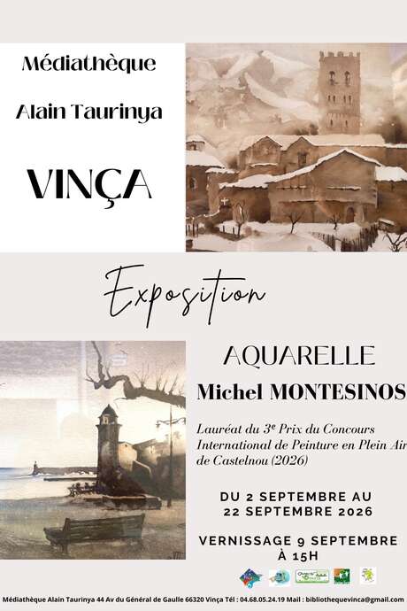 EXPOSITION D'AQUARELLES