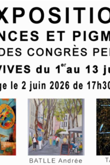 EXPOSITION « COLLECTIF D’ARTISTES NUANCES & PIGMENTS »