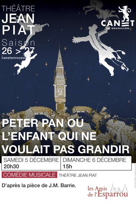 PETER PAN OU L'ENFANT QUI NE VOULAIT PAS GRANDIR