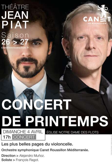 CONCERT DE PRINTEMPS - LES PLUS PAGES DU VIOLONCELLE