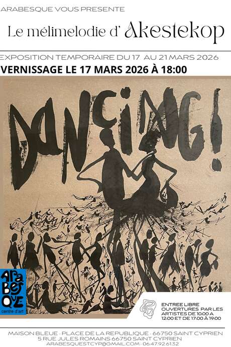 EXPOSITION "LE MELIMELODIE D'AKESTEKOP" CHEZ ARABESQUE