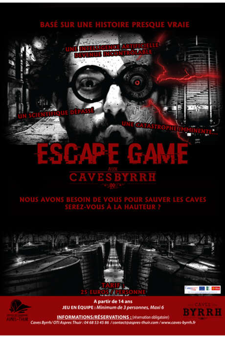 CAVES BYRRH - ESCAPE GAME DU MARDI