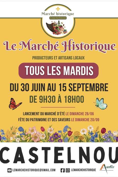 LE MARCHÉ DE L'ÉTÉ - LES MARDIS