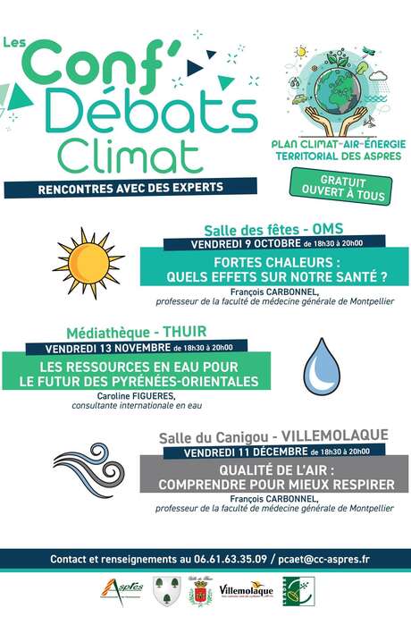CONFÉRENCE DÉBAT CLIMAT
