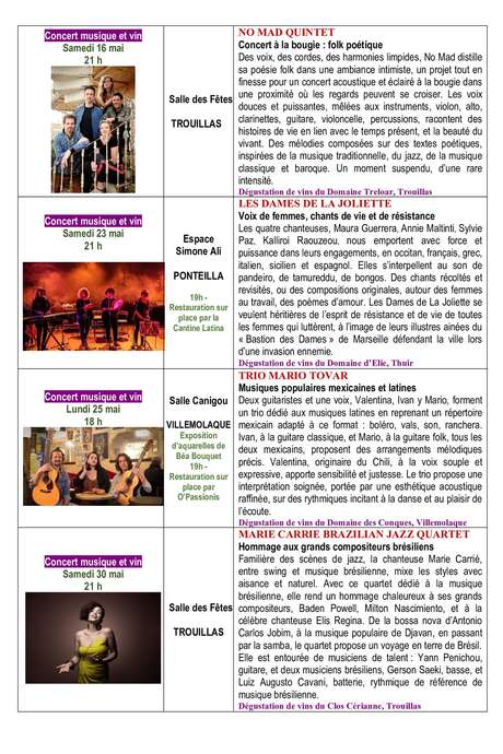 23ÈME FESTIVAL LE PRINTEMPS DE L'ASPRE : "TRIO MARIO TOVAR"