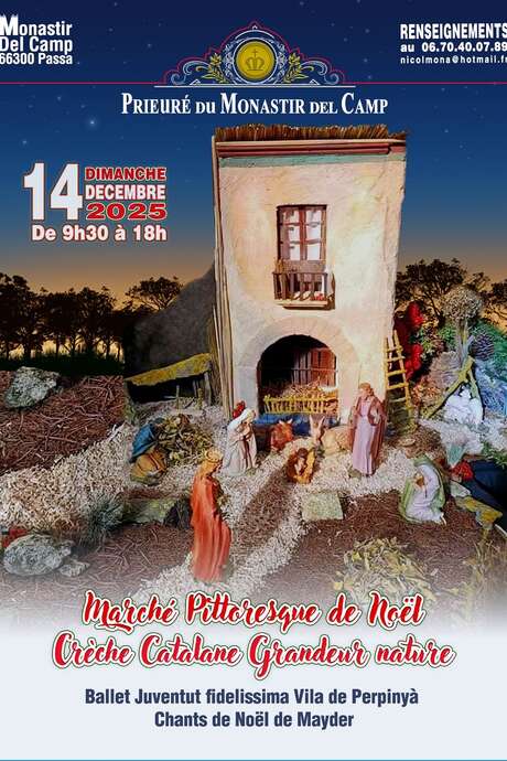 CRÈCHE CATALANE GRANDEUR NATURE