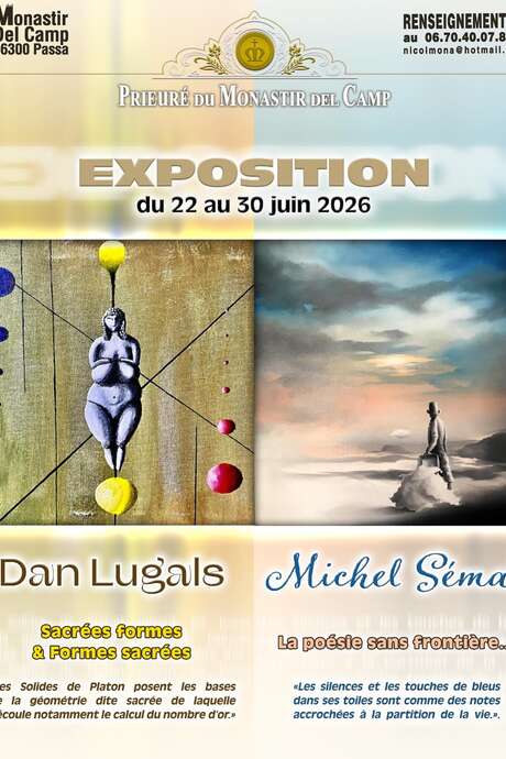 MONASTIR DEL CAMP - EXPOSITION DAN LUGALS ET MICHEL SÉMAT