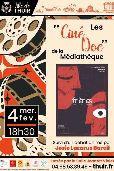 CINÉ DOC À LA MÉDIATHÈQUE DE THUIR